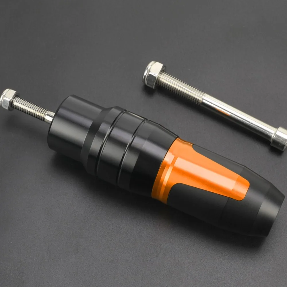 

FOR RC125 RC200 RC250 RC390 RC51 RC8 RC8R 390 990 Duke Enduro 701 Frame Slider Falling Protection Anti falling bar exhaust pipe