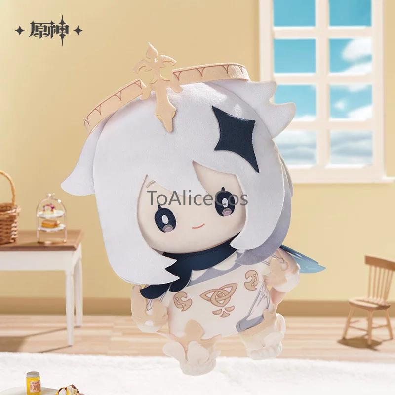 

Официальная переплетенная серия Genshin Impact Paimon Q — версия плюшевой куклы — мягкая и очаровательная коллекционная игрушка для фанатов