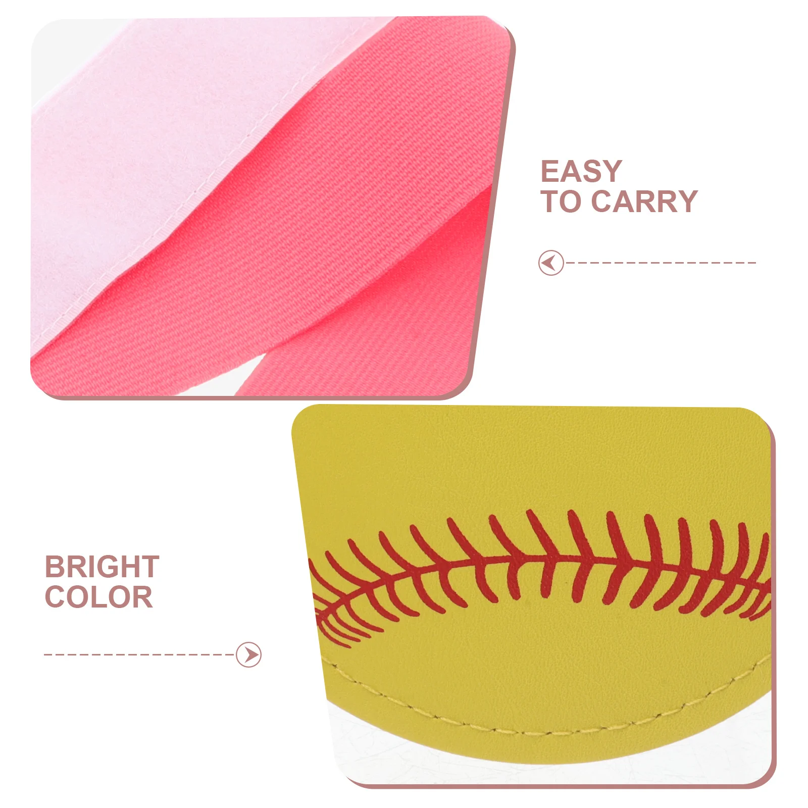 حزام الساق لإبريق الكرة اللينة، حزام تدريب من البوليستر المقاوم للاهتراء لتحسين تقنية الرمي، رمي قابل لإعادة الاستخدام #6