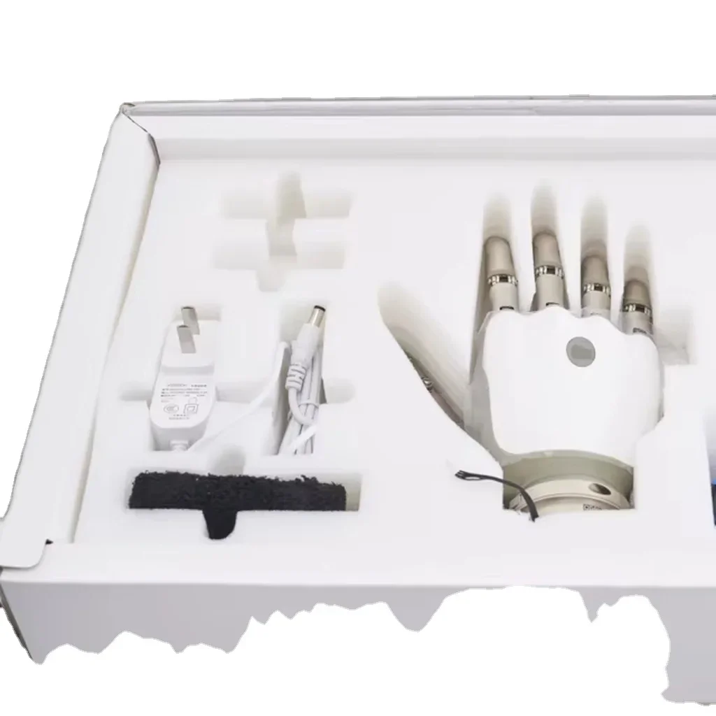 Forearm Intelligent Bionic Hand Cosmetic Prosthetic Arm/ Forearm Bionic Prosthetic Hand for Rehabilitation Fired on the Internet