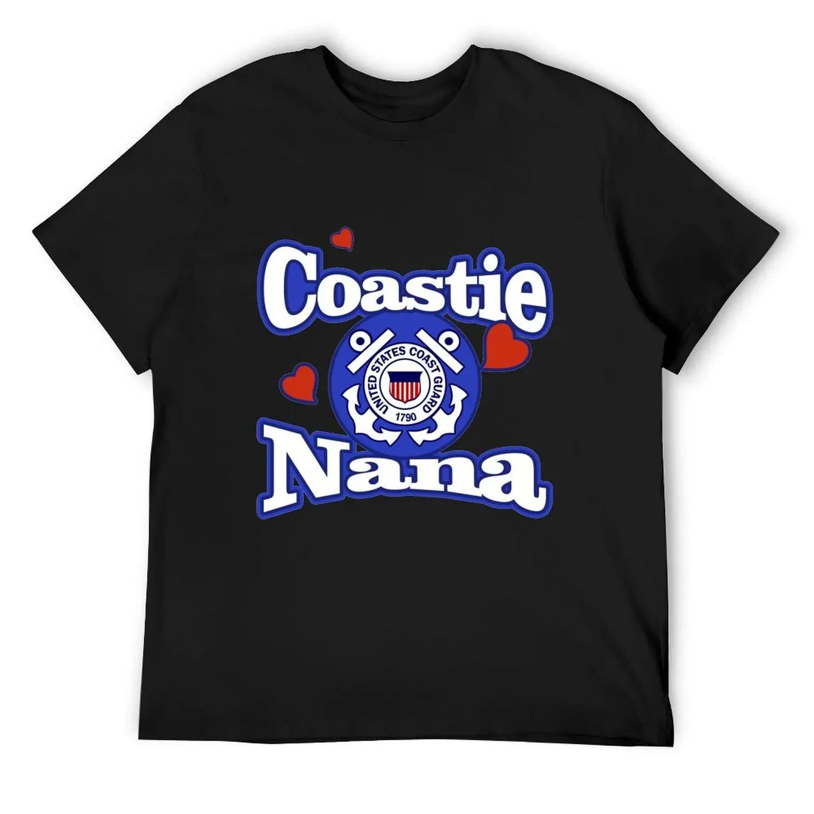 

Coastie Nana T-Shirt cute tops street wear topping mens t shirts