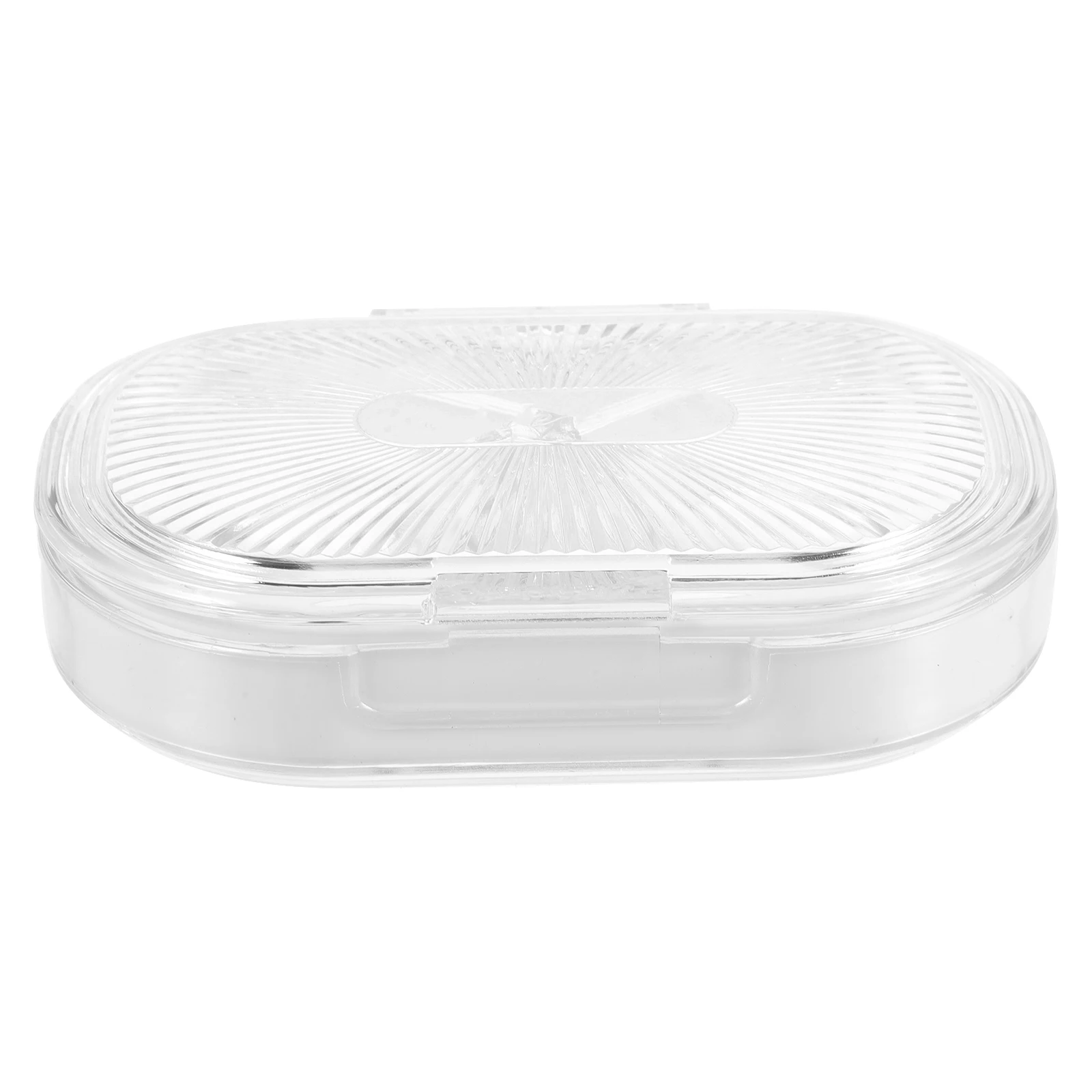 صندوق أسنان محمول، حاوية بلاستيكية آمنة ومتينة للسفر الداخلي والتخييم ورحلة العمل هدية سهلة الحمل #2