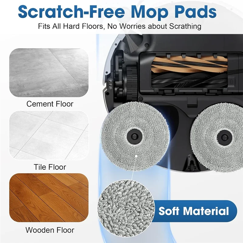 A76G-Dreame X50 ウルトラコンプリート/L50 プロウルトラ 21 ピース交換部品キットロボット掃除機アクセサリー