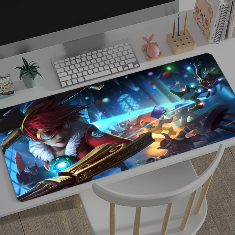 Mouse Pad Large O-overwatch Tracer Computer Office Game Table Mats Rubber Anti-slip Gaming Keyboard Long Desk Pads game Mousepad