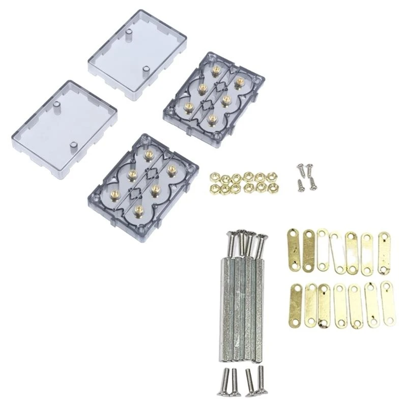 462E Spliceable Energy Storage Project Box for 21700 Batteries, High Current Support, No Solder Need Battery Bracket