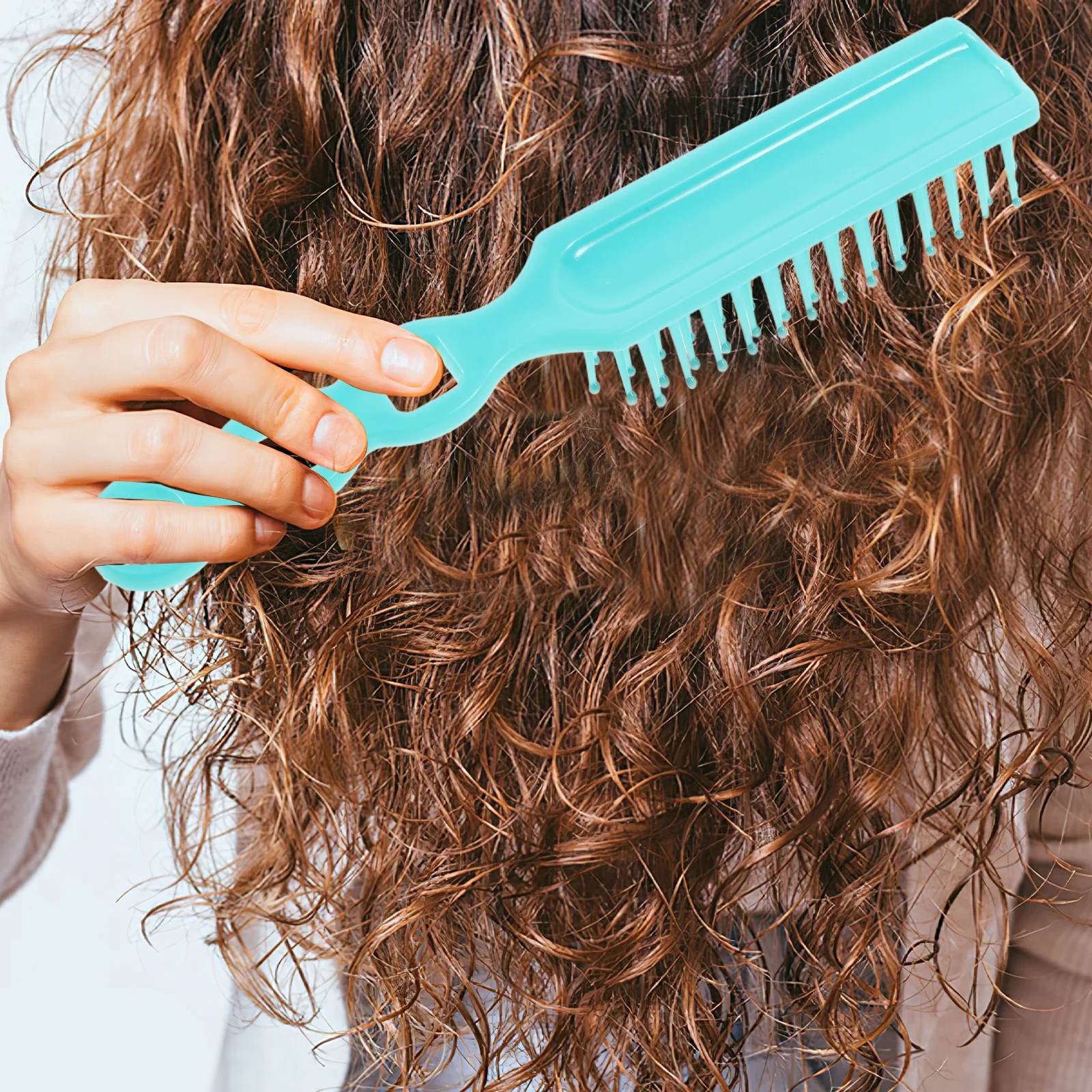 

30 шт., массажная расческа для кожи головы, инструмент для ухода за волосами, легкая портативная пластиковая расческа с широкими зубьями, пластиковая щетка для волос