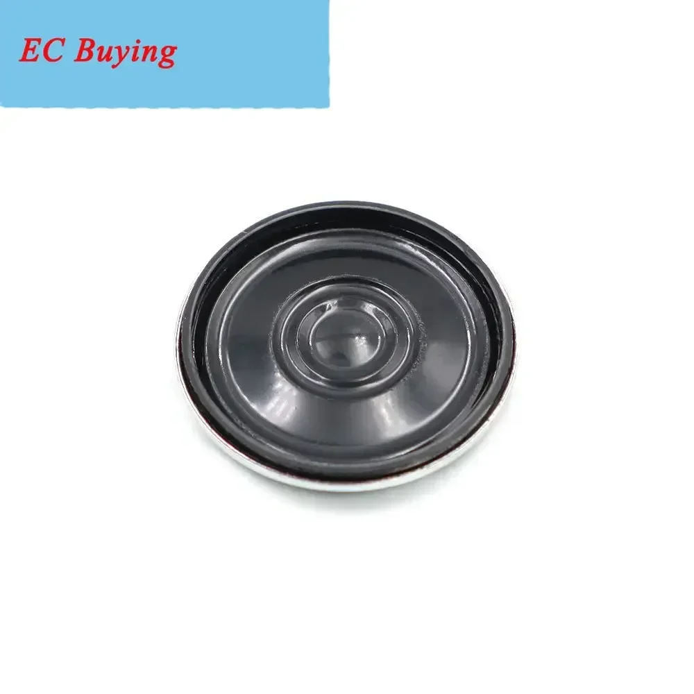 直径23MM 8Ω 1W 鉄ケーススピーカー 23×4.5MM ラウドスピーカー 内部マグネット 23MM 8Ω 1W 超薄型スピーカー 2個