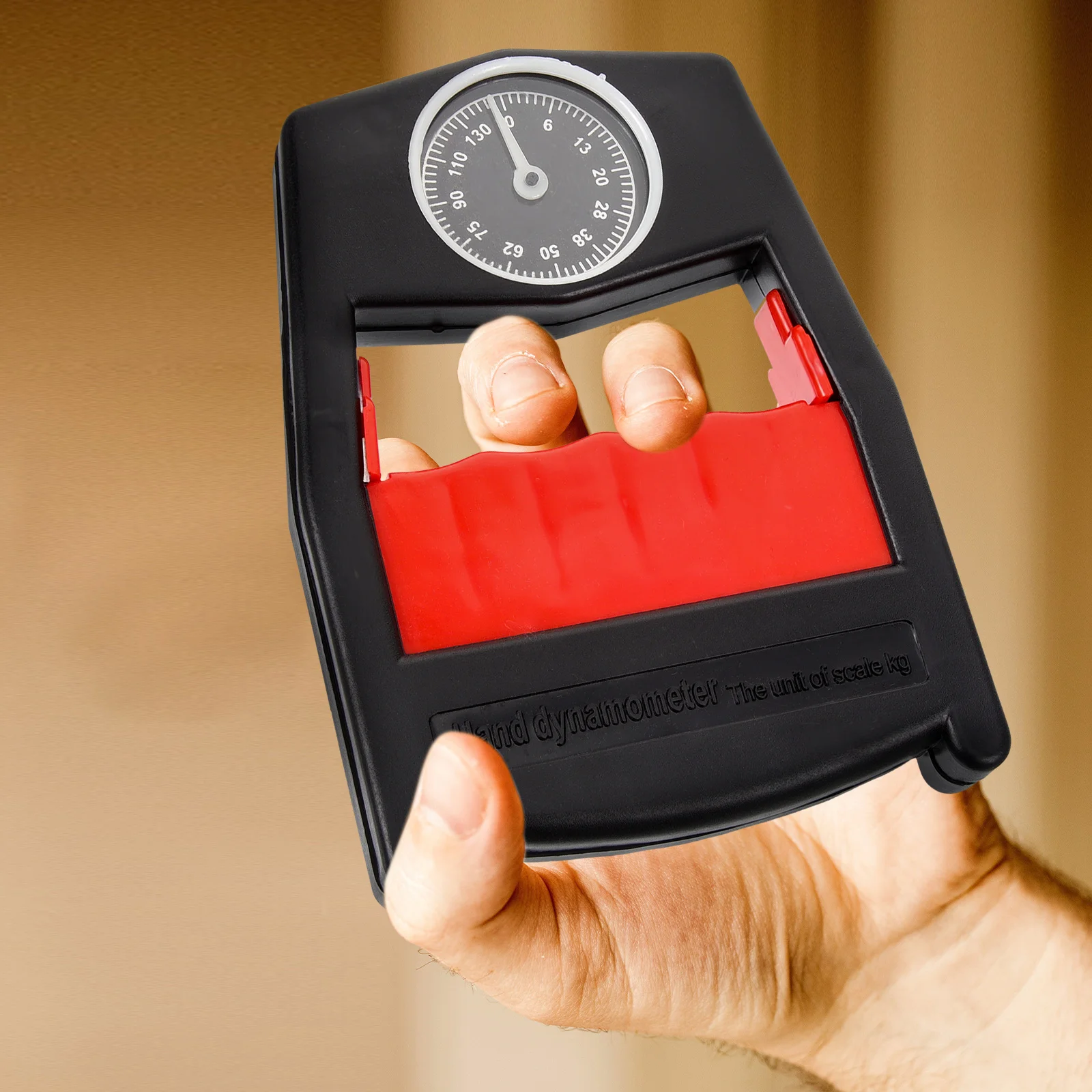 Straps Dynamometer Tools Heavy Strength Training Accessory Grab Handle Grip Test Red Abs Fitness