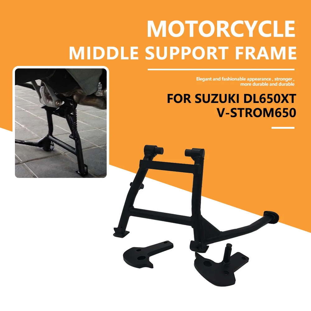 Motorcycle Middle Kickstand for SUZUKI DL650 V-strom DL 650 Vstrom DL650XT 650XT 2011- 2019 Parking Rack Holder Support Bracket