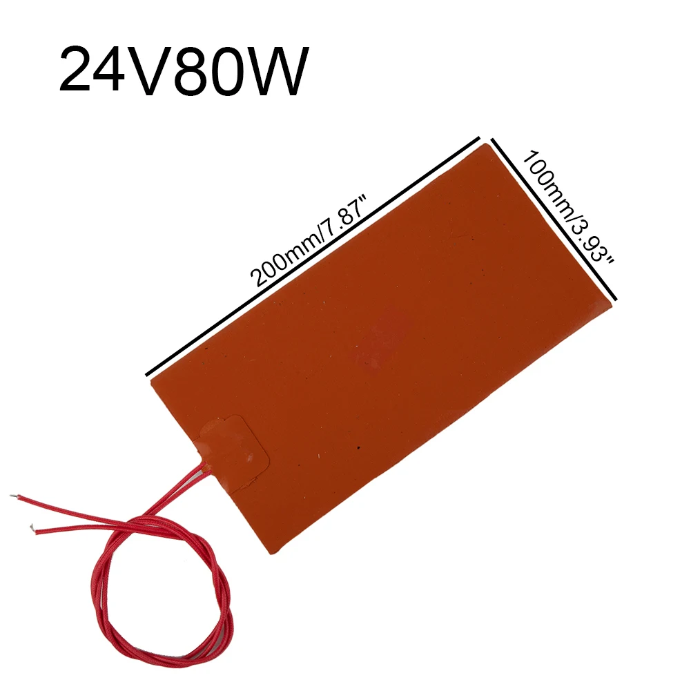 Electric Silicone Heating Plate Heater Pads Mat Flexible Heat Coil Fast Heating Stable High Temperature Performance
