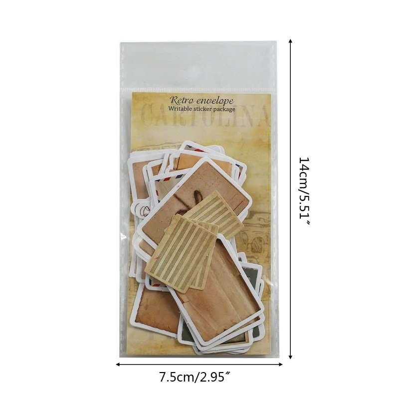 ملصقات سجل القصاصات لمجلات دفتر يوميات المخططين DIY 45 ورقة/الحزمة