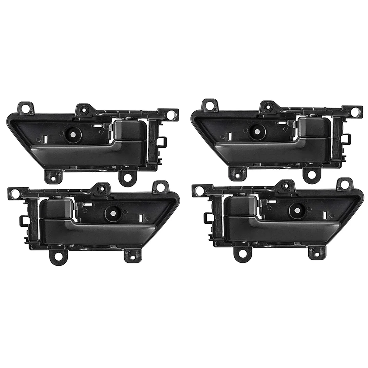 4Pcs Car Interior Door Handle Left Right Side for Hyundai Veracruz Ix55 2007-2012 82610-3J000 82620-3J000—L49A