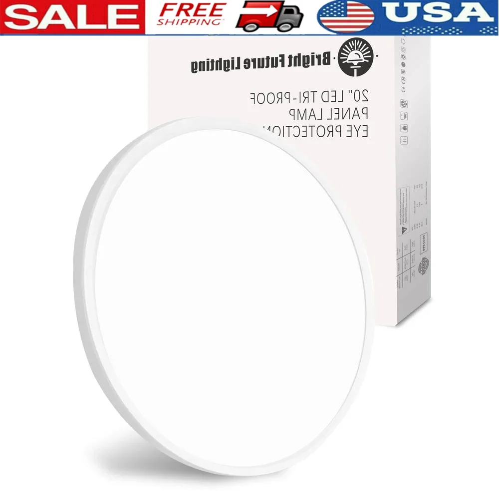 

Super Slim LED Ceiling Light 40W 4350lm CCT Selectable Modern Flush Mount Energy Saving Lamp Fixture