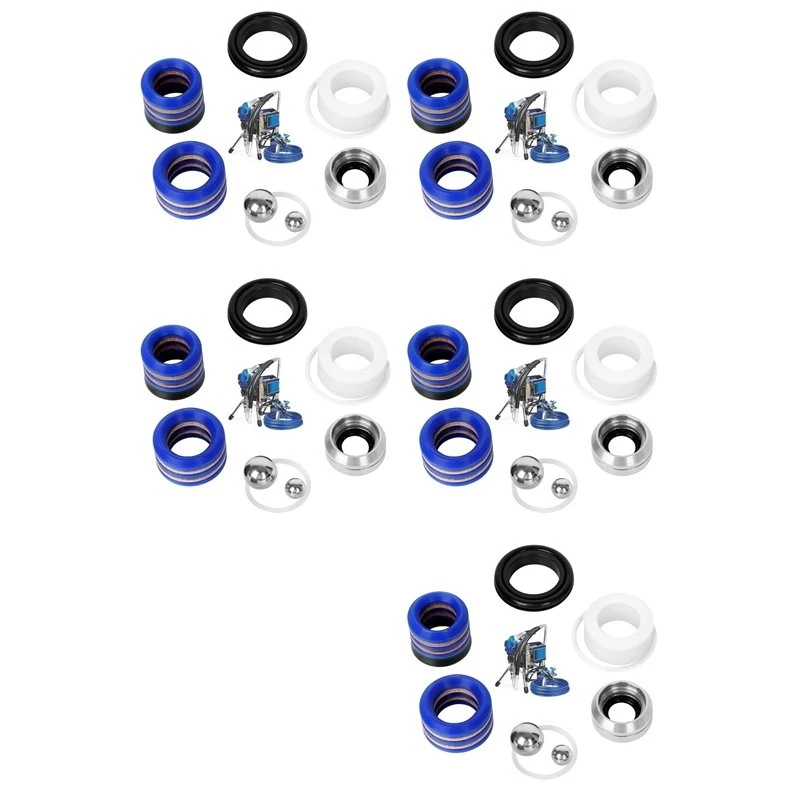 【A08I】5X 244194 Pump Repair Kit - Airless Paint Sprayer Accessories Pump Repair Packing Kit For 295 390 395 490 495 595 3400