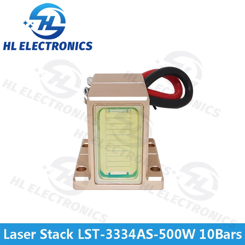 LST-3334AS-500W / 3 Wavelength (1064nm + 808nm + 755nm) Mixed Assemble Diode Laser Stack For Cosmetical Hair Removal