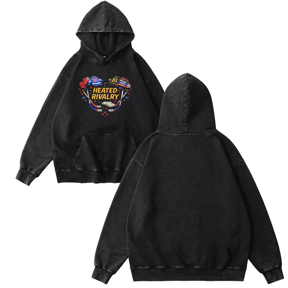 

Heated Rivalry Hoodies Vintage high quality Merch cotton Hoodie Men and Women Hip-hop Sports Pullover fashion Sweatshirt