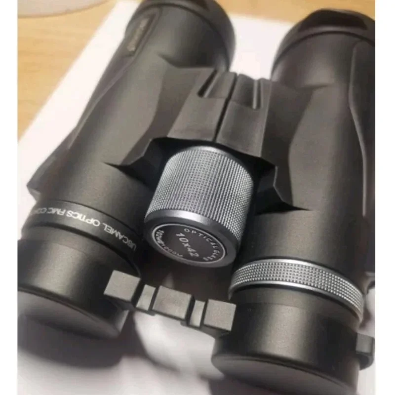 10X42 HD Binoculars FMC Multi Green Coated Lens Waterproof Portable Compact Binocular for Bird Watching Hunting Travel Concert