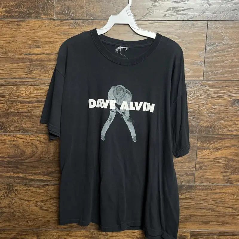 Dave Alvin Playing Guitar T Shirt Eleven Album Cover