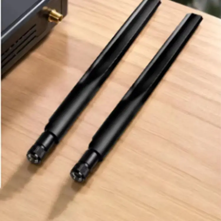 HTMCK WiFi Antenna 2.4GHz/5.8GHz Dual Band 6DBi RP-SMA Connector for Mini PCI Card Camera USB Adapter Wireless Network Router
