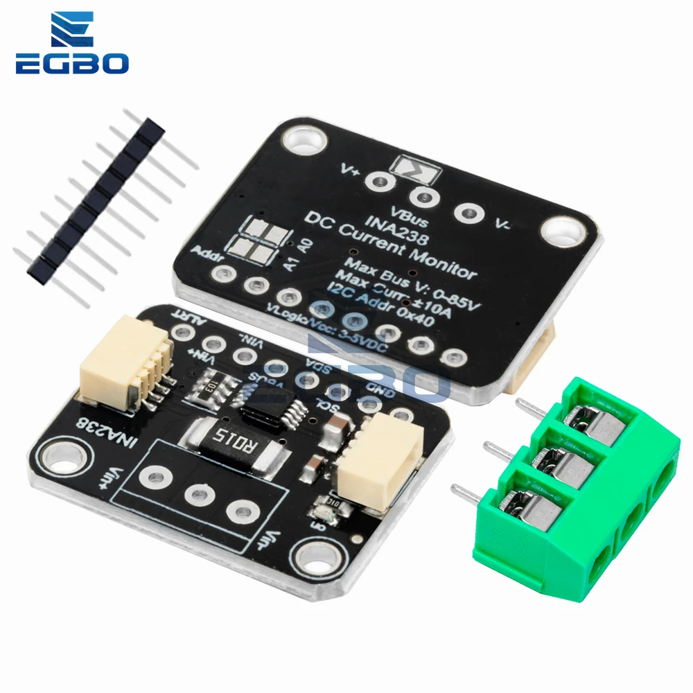 INA228/INA237/INA238 Sensor Module DC Current/Voltage Monitor Compatible with STEMMA QT/Qwiic for Arduino