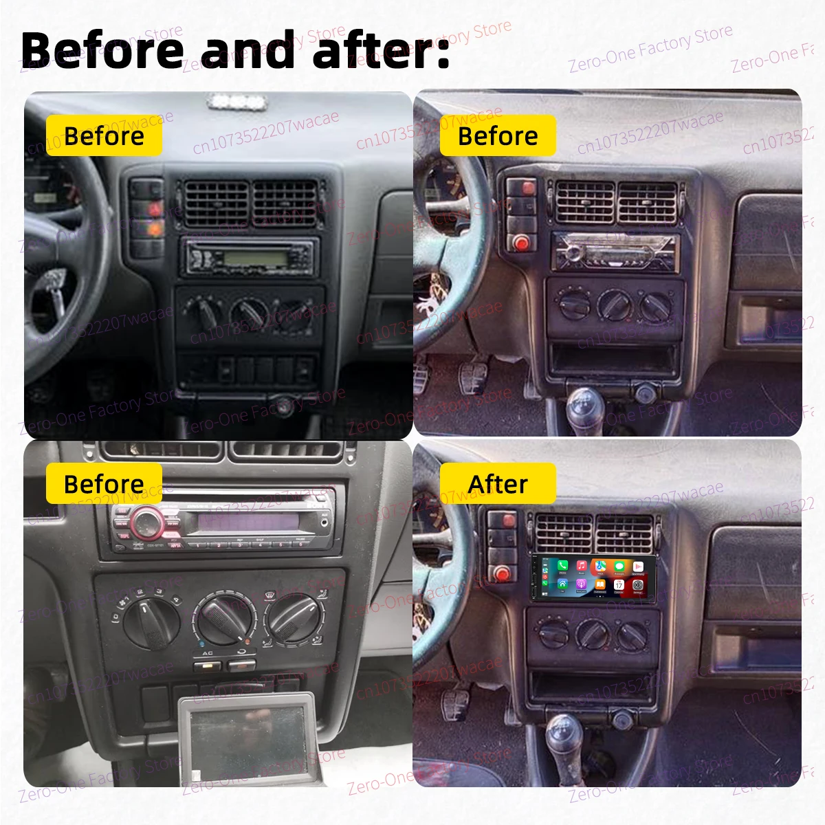 1 الدين راديو أندرويد سيارة الوسائط المتعددة لمقعد أروسا كوردوبا 1994-1999 6.86 "شاشة ستيريو رئيس وحدة Carplay Autoradio GPS