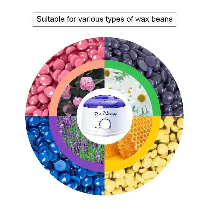 SUNANTH 200ml/500ml Wax Machine for Hair Removal Paraffin Heater Waxing Beans Depilatory Epilator Warmer Wax-melting Pot - view 5