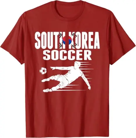 Patriotisches koreanisches Südkorea-T-Shirt, Flagge von Südkorea, koreanische Sportspiele, Sporttrikot, Fußball-Grafik-T-Shirt, Fußballkleidung – Detail 16