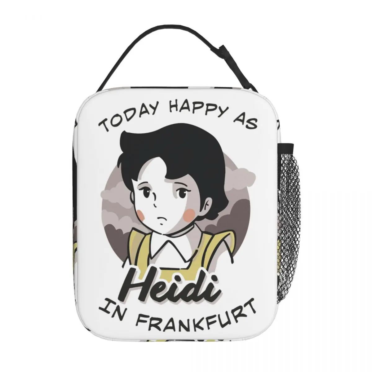 Heidi In Frankfurt Insulated Lunch Bag Thermal Bag Reusable High Capacity Tote Lunch Box Food Handbags College Outdoor