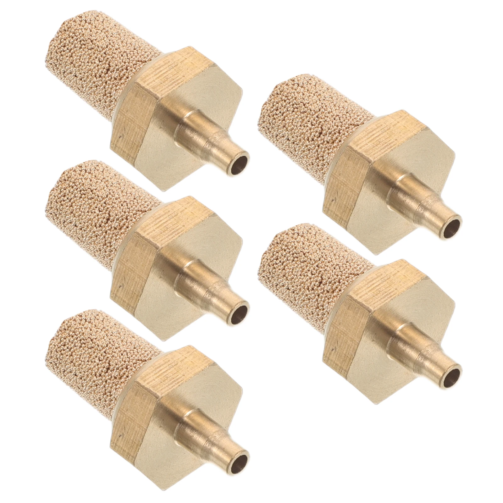 

5pcs Snow Machine Filter Nozzle Copper Air Stone Diffuser For Stage Fog Foam Machine Bubble Filter Nozzle Disco Effect Pneumatic