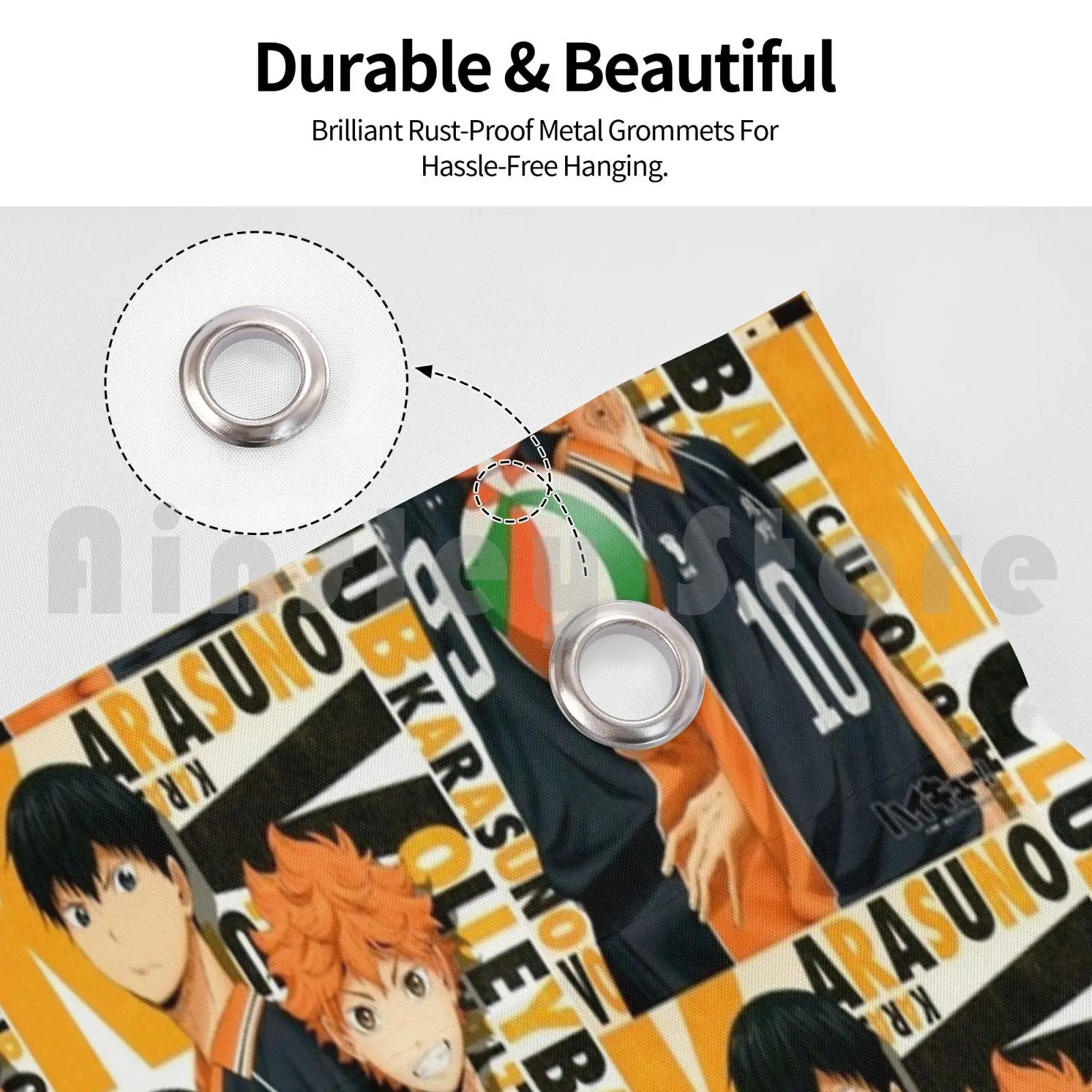 Haikyuu Outdoor Decor Flag Car Flag 193 Haikyuu Kageyama Hinata Karasuno Tobio Anime Tanaka Yamaguchi Oikawa