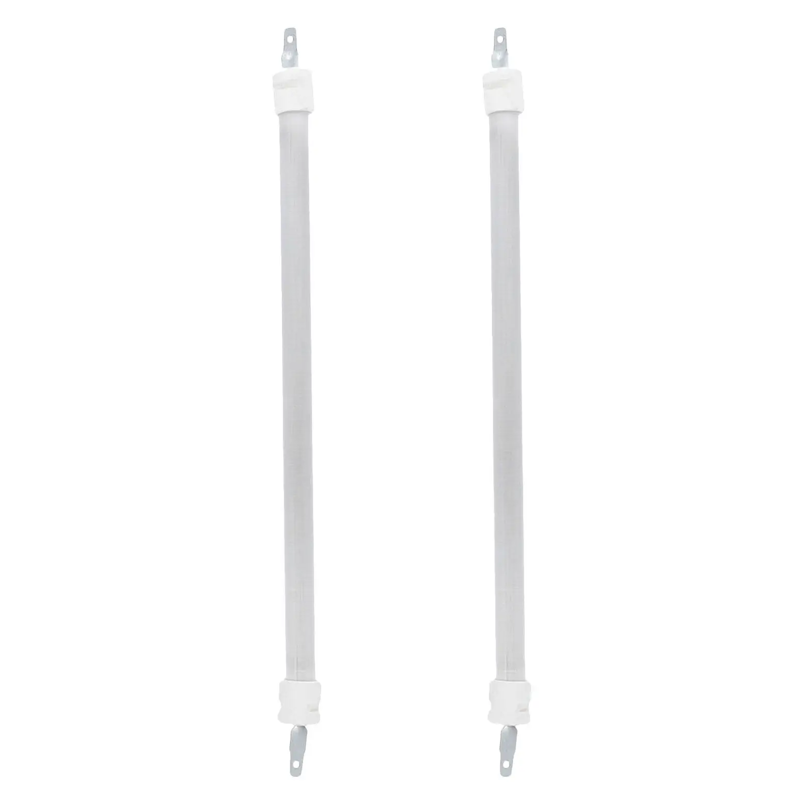 

2pcs Quartz Heating Tube: 26cm Infrared Heater Replacement Element Ceramic Quartz Rod for Space Heaters Electric Heating Tube