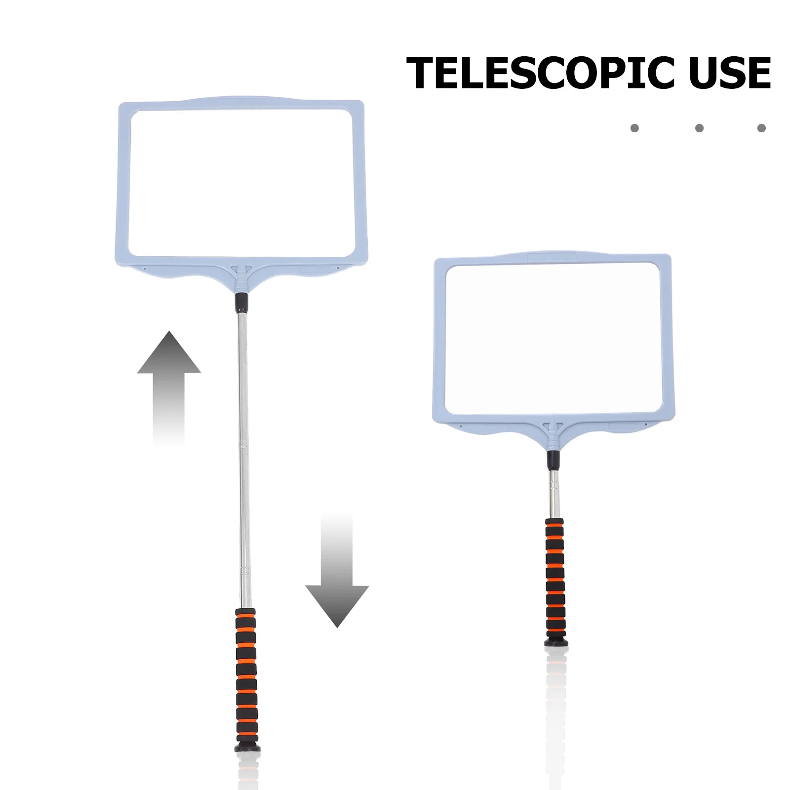 Retractable Double-Sided Extendable Handheld Sign Portable Tour Guide Airport Pick-Up Event Meeting Display Stand Advertising