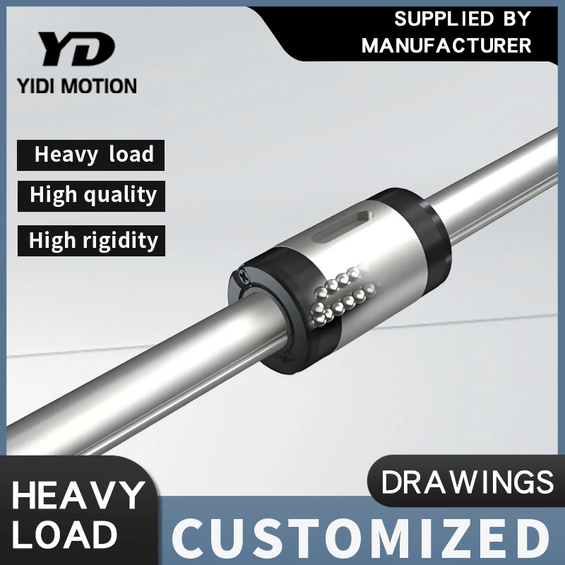 Good Rigidity Precise Positioning Shaft Ball Spline SOF008 SOF010 SOF012 SOF015 New Condition for Industrial CNC Machines