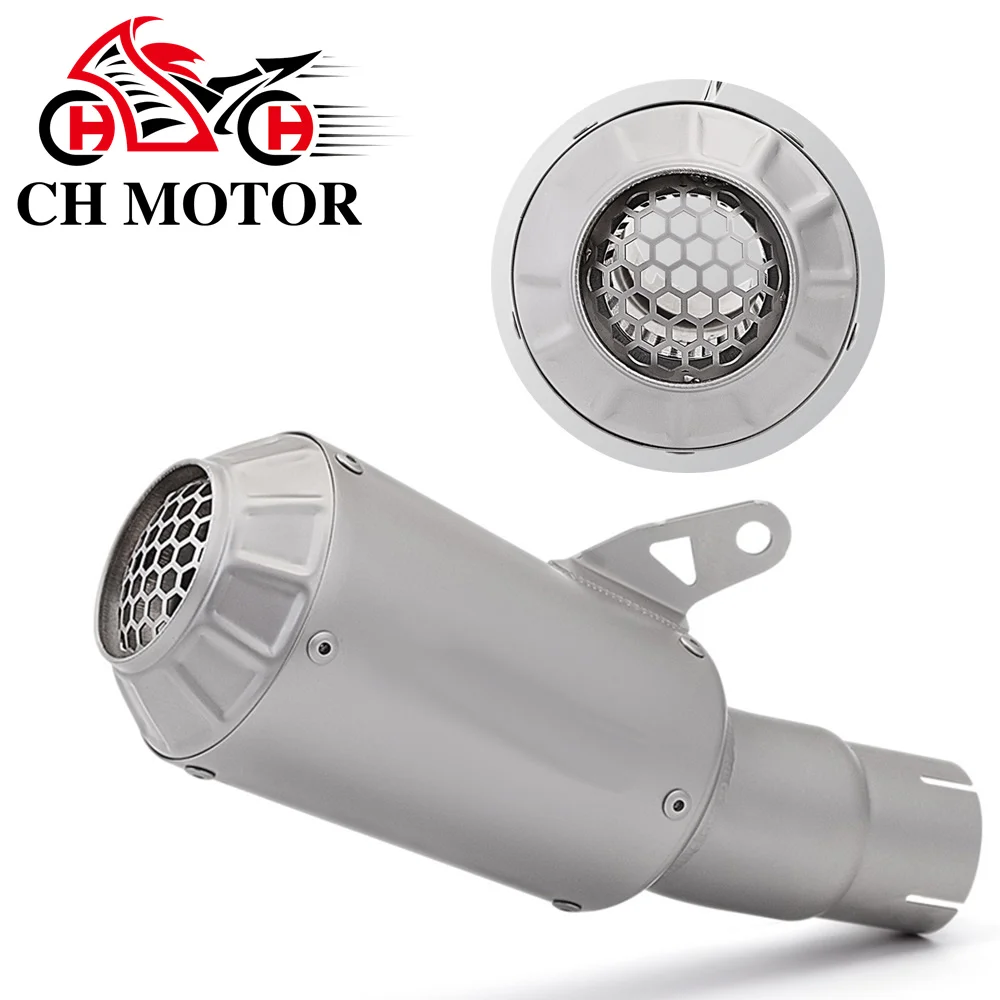 Best Quality Muffler With Mesh Moto For MT10 MT-10 SP FZ10 FZ-10 2015-2023 Slip-On Motorcycle Exhaust Escape Systems Link Pipe