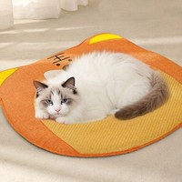 Comfortable Animal Shaped Cat Cooling Pad Washable Breathable Pet Cool Mat Soft Cartoon Ice Cooling Mat Summer