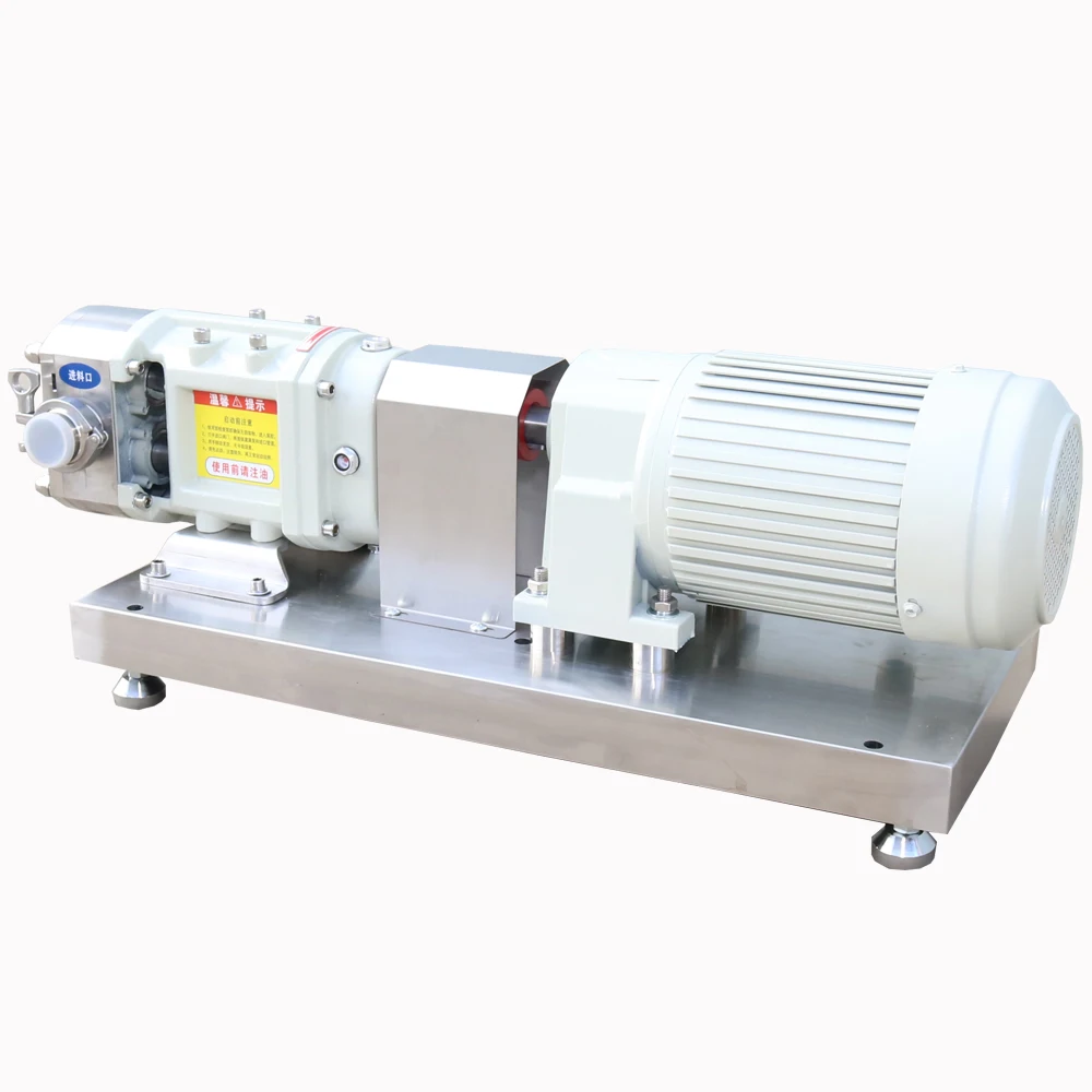 

Sanitary Stainless Steel Rotor Lobe Pump for Tomato Sauce Transfer High Viscosity Honey Filling Pump