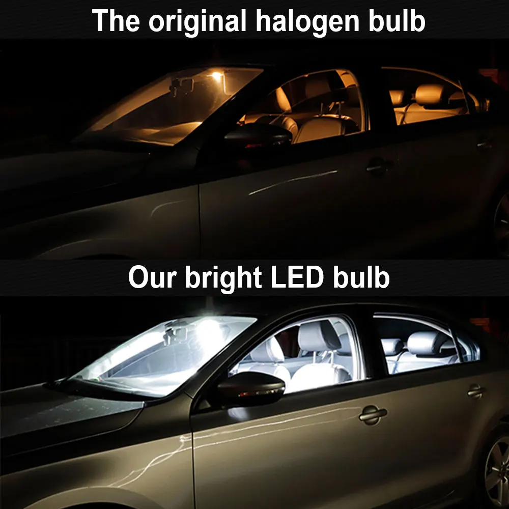 Lampu LED Interior mobil untuk CITROEN Nemo Saxo XM Xsara ZX Hatchback Picasso bagian aksesori kubah peta bagasi lampu dalam ruangan Canbus