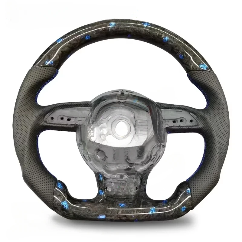 

For Audi RS S3 S4 S5 2012-2016 A3 A4 A5 RS4 RS Car steering wheel with carbon fiber perforated leather