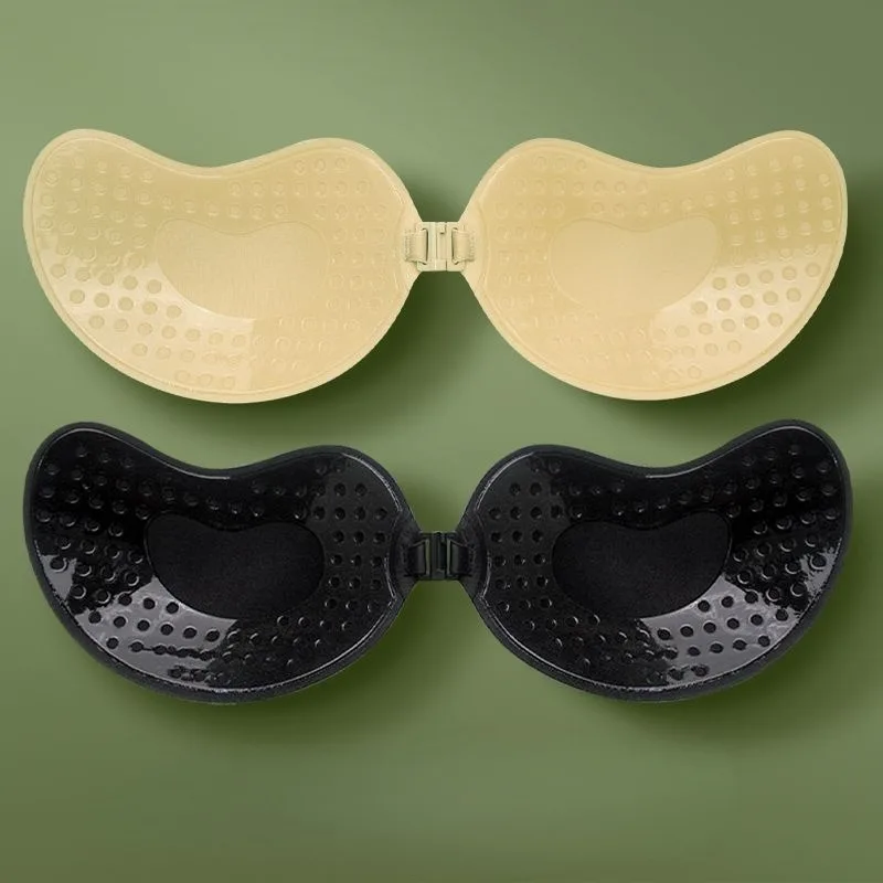 1/2pairs Push Up Invisible Bra Strapless Backless Bra for Women Wedding Party Adhesive Sexy Bra Seamless Nipple Cover Stickers view 3