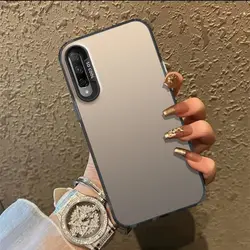 For Samsung Galaxy A50 Case Samsung Galaxy A50S A30S Phone Case Luxury Laser Metallic Aurora Color Shockproof Bumper Cover