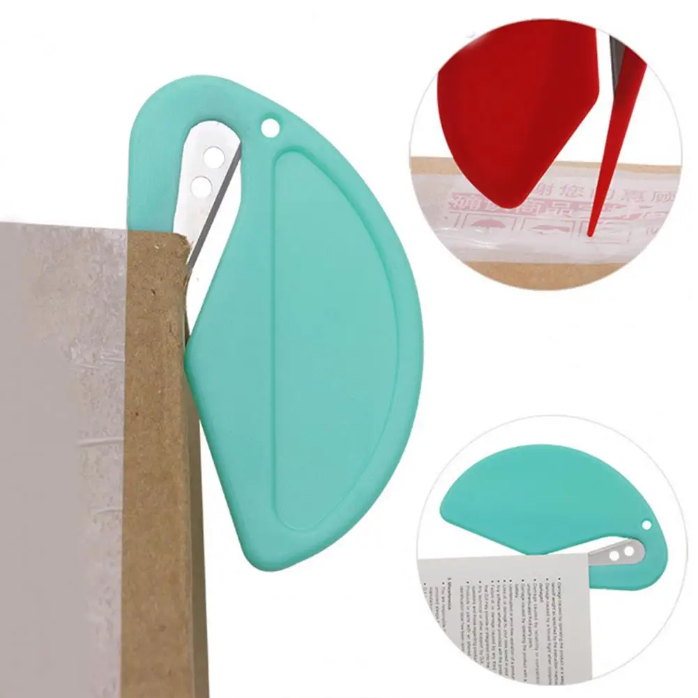 3pcs 7.5*4.5cm Letter Opener Paper Cutting Tool For Kraft Roll Paper Scrapbooking Wrapping Package Envelope Mail Opener Cutter