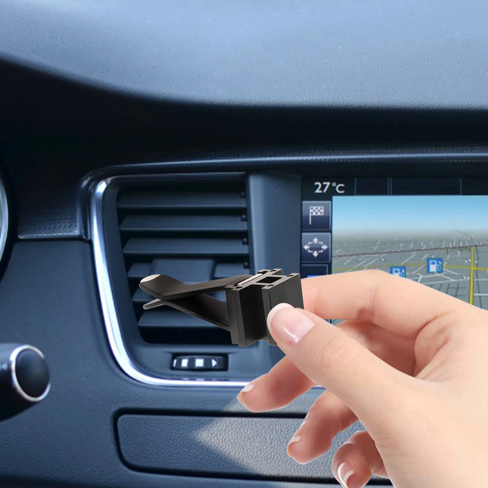 

20pcs Square Head Plastic Vent Clip Vent Clips Air Freshener Diffusers for Home Office Car Air Freshener Accessories