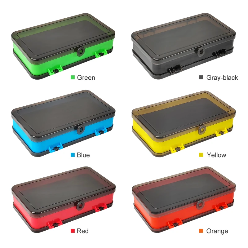 Fishing Box for Lures Fisherman Tackle Box Spinners Bait Box Carp Accessories Organizer Egi Case Fishing sinker Hook Container