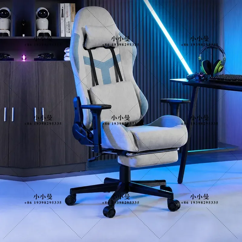 Ergonomic Gaming Chair Office Computer Seat High Back Tech Fabric Competitive Gamer Chair for Desk Home Use Comfortable