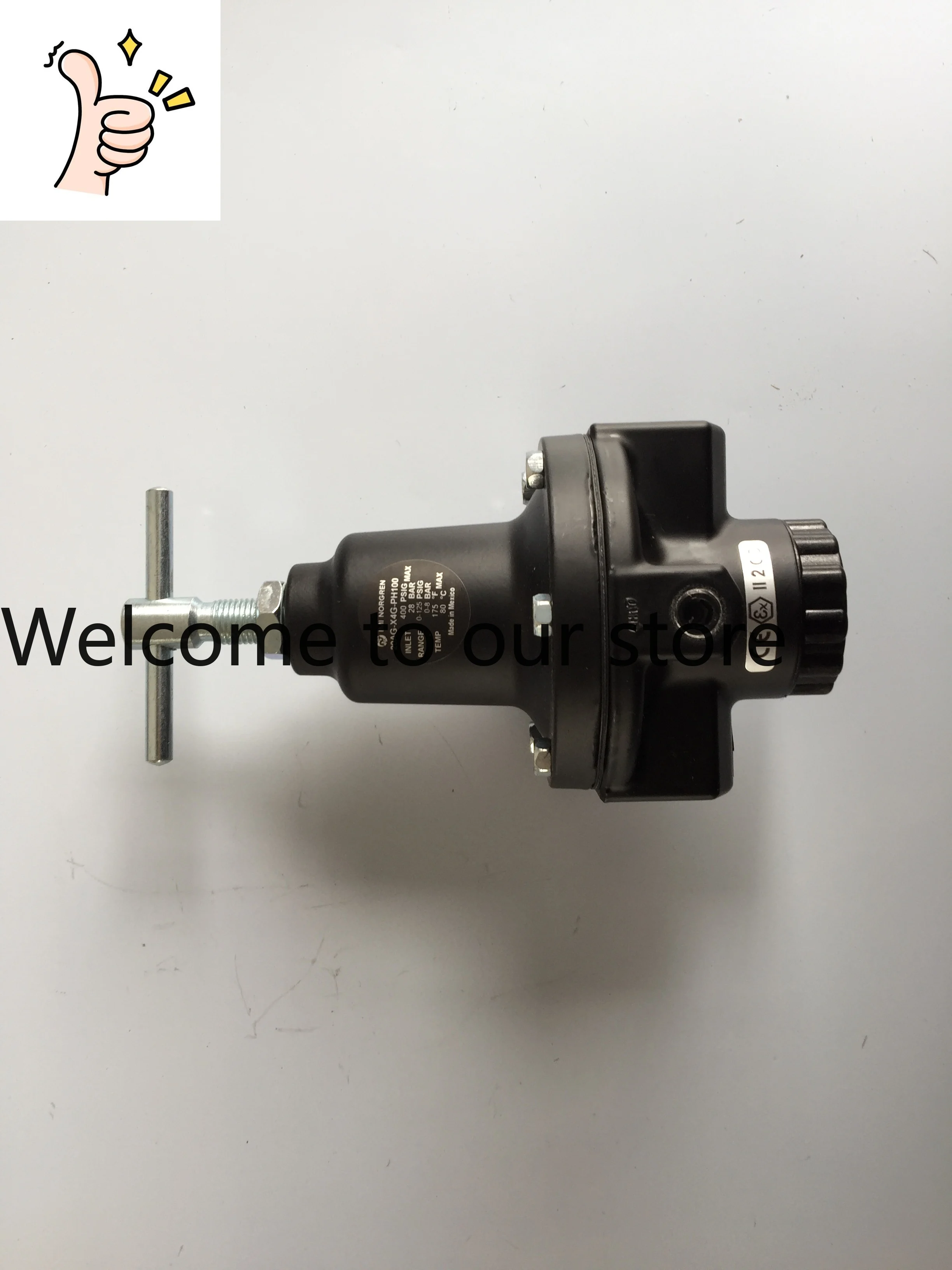 Spot 20AL-X2G-PK100 Norgren Pneumatic Pressure Regulating Valve, Textile Pressure Reducing Valve
