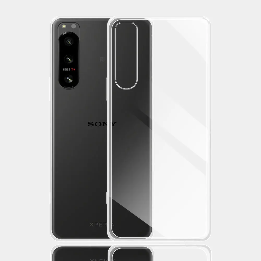Funda de silicona a prueba de golpes para Sony Xperia 5 IV, carcasa trasera transparente y suave para Sony Xperia 10 IV, Funda transparente para Sony Xperia 5 IV