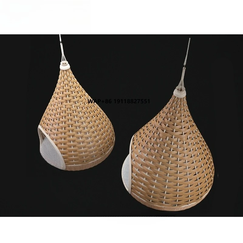 

Hammock Pod Kids Outdoor Daybed Hanging Mosquito Net Chair Patio Rope Furniture Heavy Duty Sofa Canopy Round Bed Swing