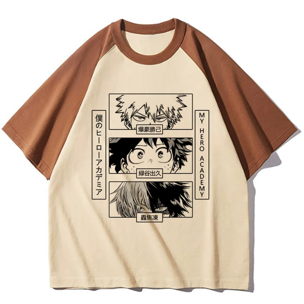 Shoto Todoroki t-shirts women graphic soft fabric modern style tshirt girl comic designer anime clothing