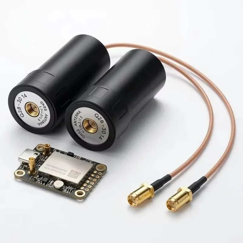 High Precision Dual GNSS Helical Antenna Board Kit with Extension Cable