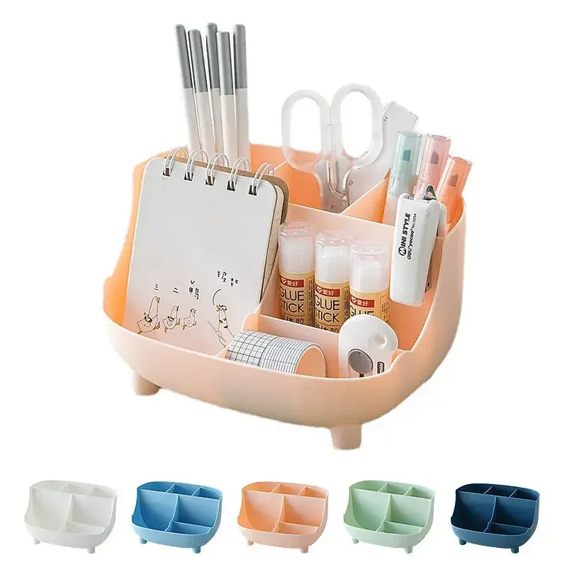 

Large-capacity Cute Stationery Storage Box for Girls, Creative Cartoon Pencil Holder, Ins Desk Organizer